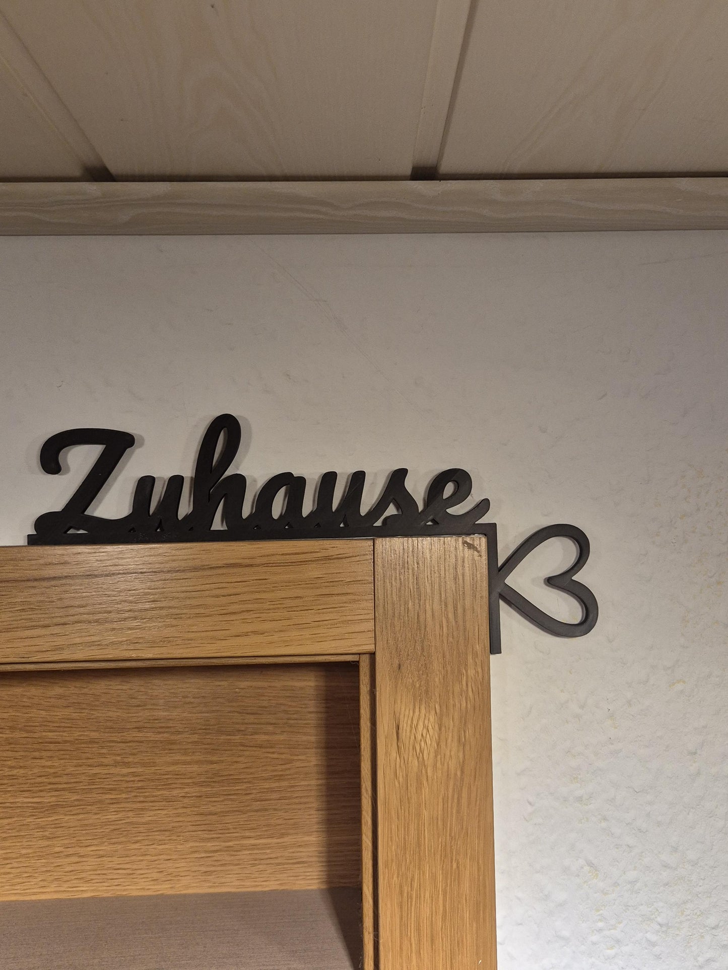 Türrahmen Deko "Zuhause" Tür Topper Dekoration für Zuhause | Türschmuck | Door Topper