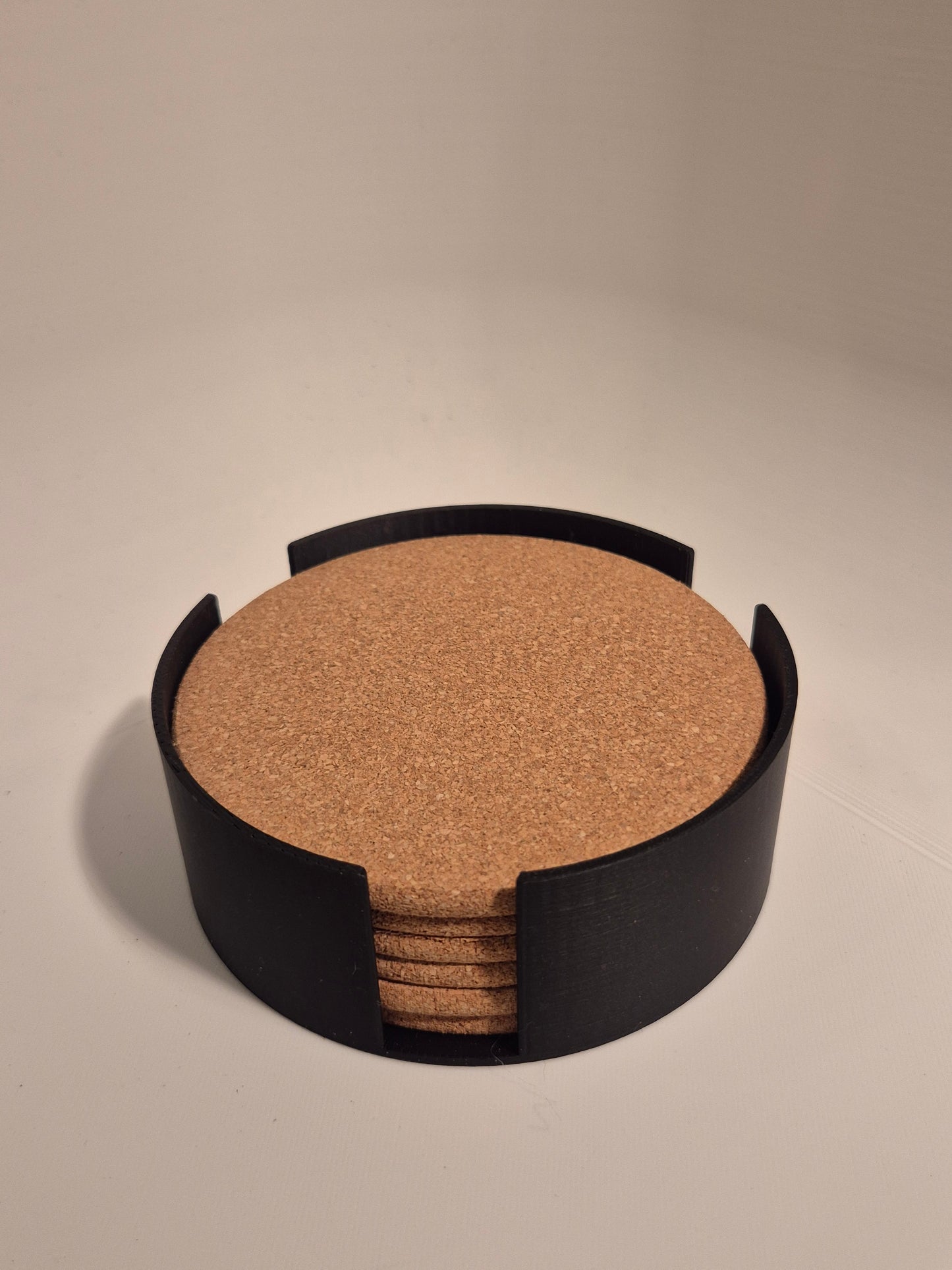 6er Set Kork Untersetzer - Motiv Landleben | Dorfleben | Dorfkind | Inklusive Ständer