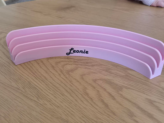 Personalisierbarer Kartenhalter | Ideal für Kinder | Wunschfarbe wählbar