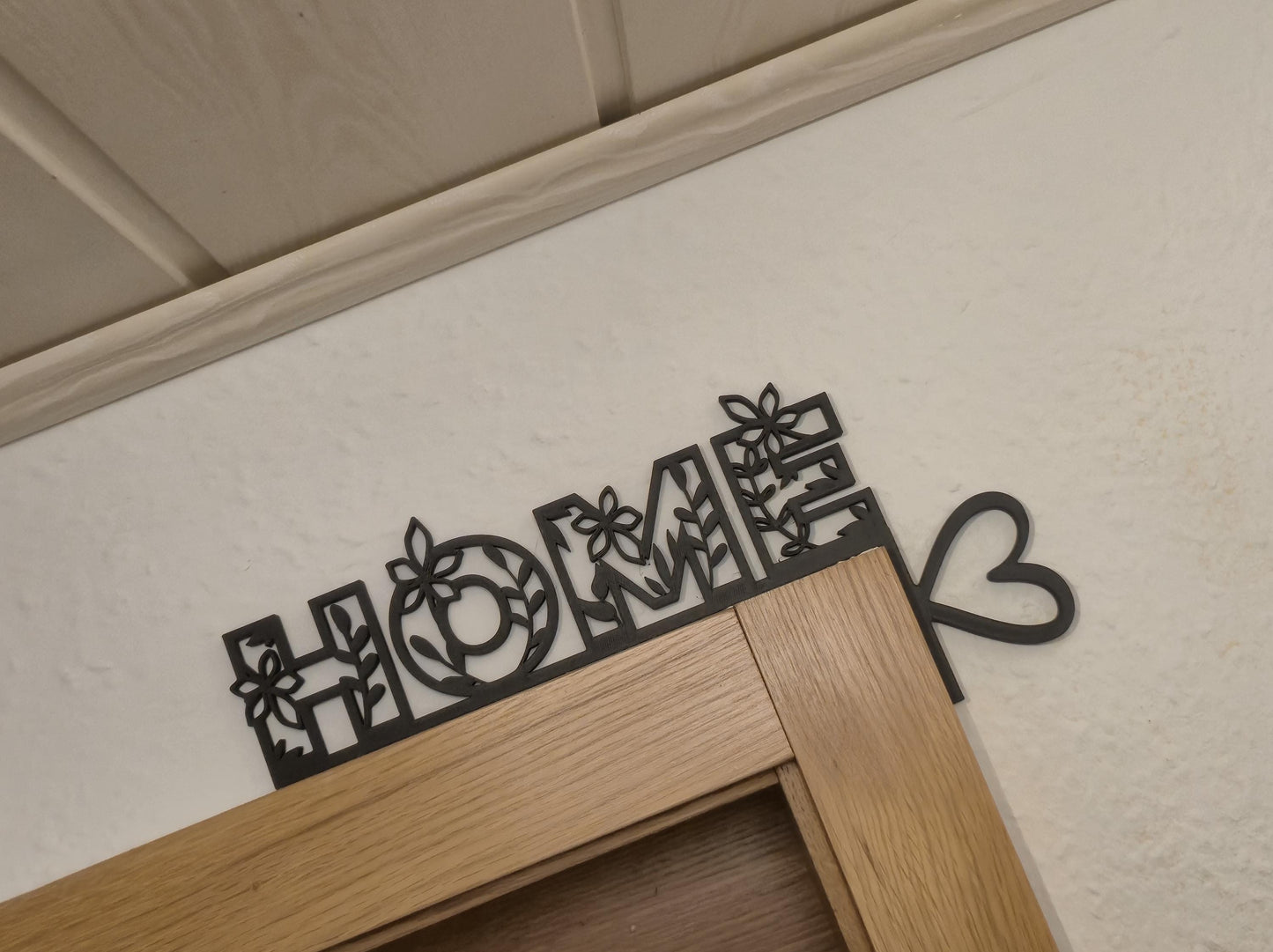 Türrahmen Deko "Home" Tür Topper Dekoration für Zuhause | Türschmuck | Door Topper