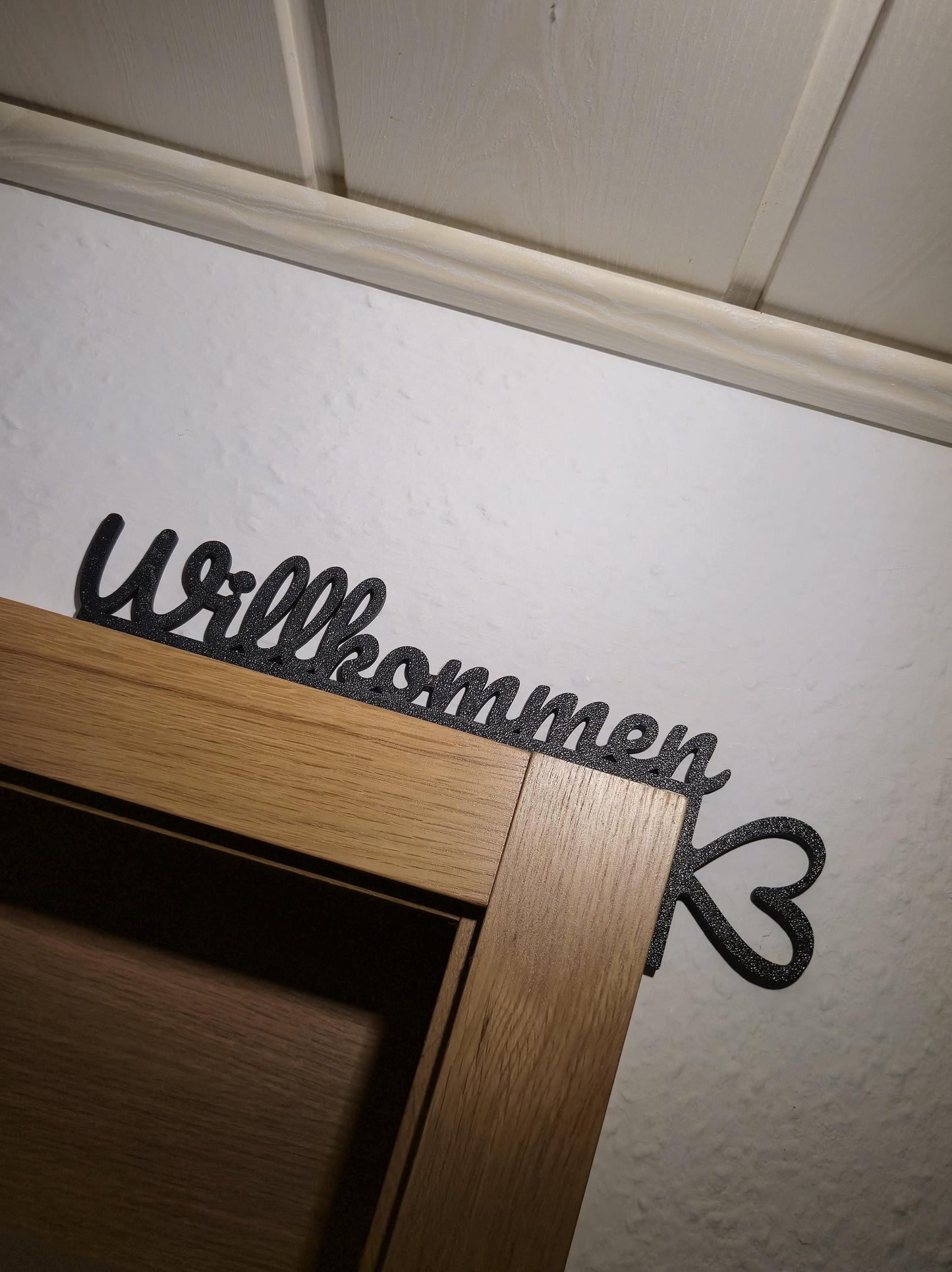 Willkommen Türschild Türrahmen Deko Tür Topper Dekoration für Zuhause | Türschmuck | Door Topper