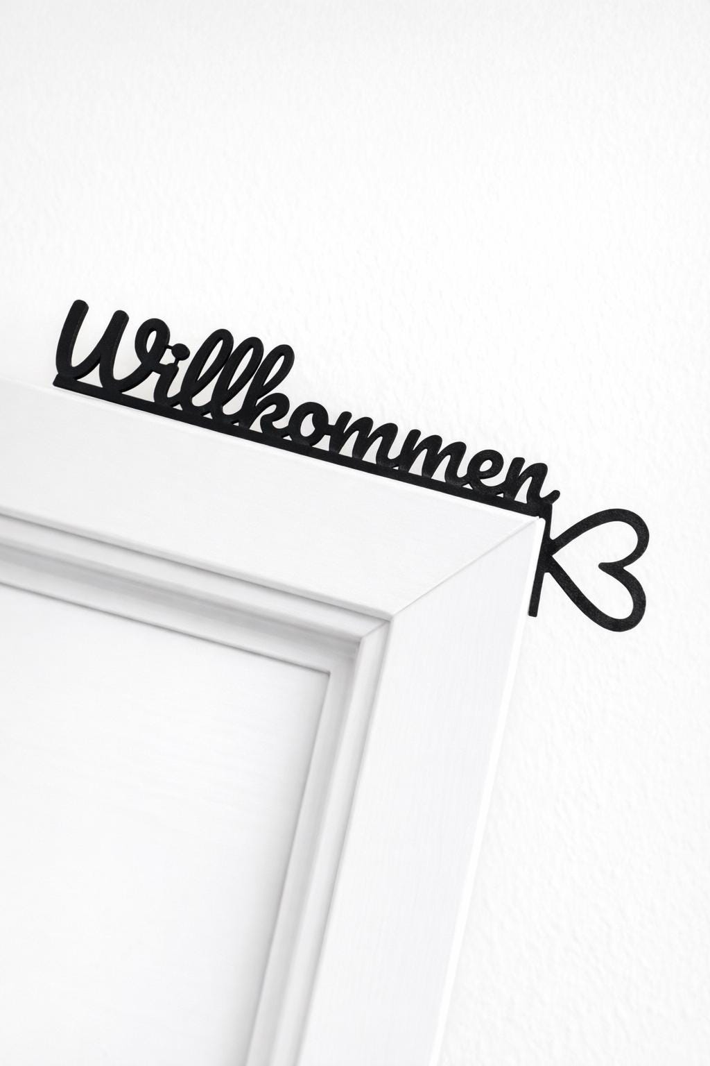 Willkommen Türschild Türrahmen Deko Tür Topper Dekoration für Zuhause | Türschmuck | Door Topper