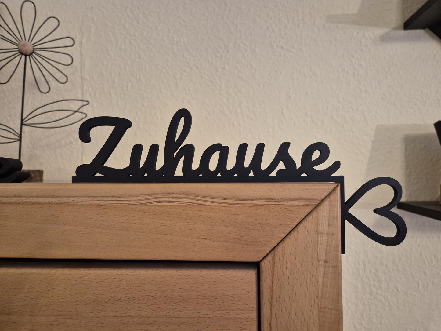 Türrahmen Deko "Zuhause" Tür Topper Dekoration für Zuhause | Türschmuck | Door Topper