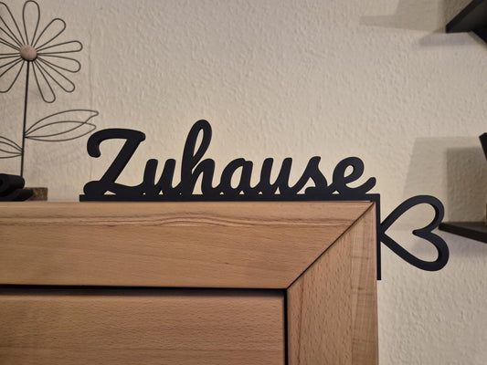 Türrahmen Deko "Zuhause" Tür Topper Dekoration für Zuhause | Türschmuck | Door Topper
